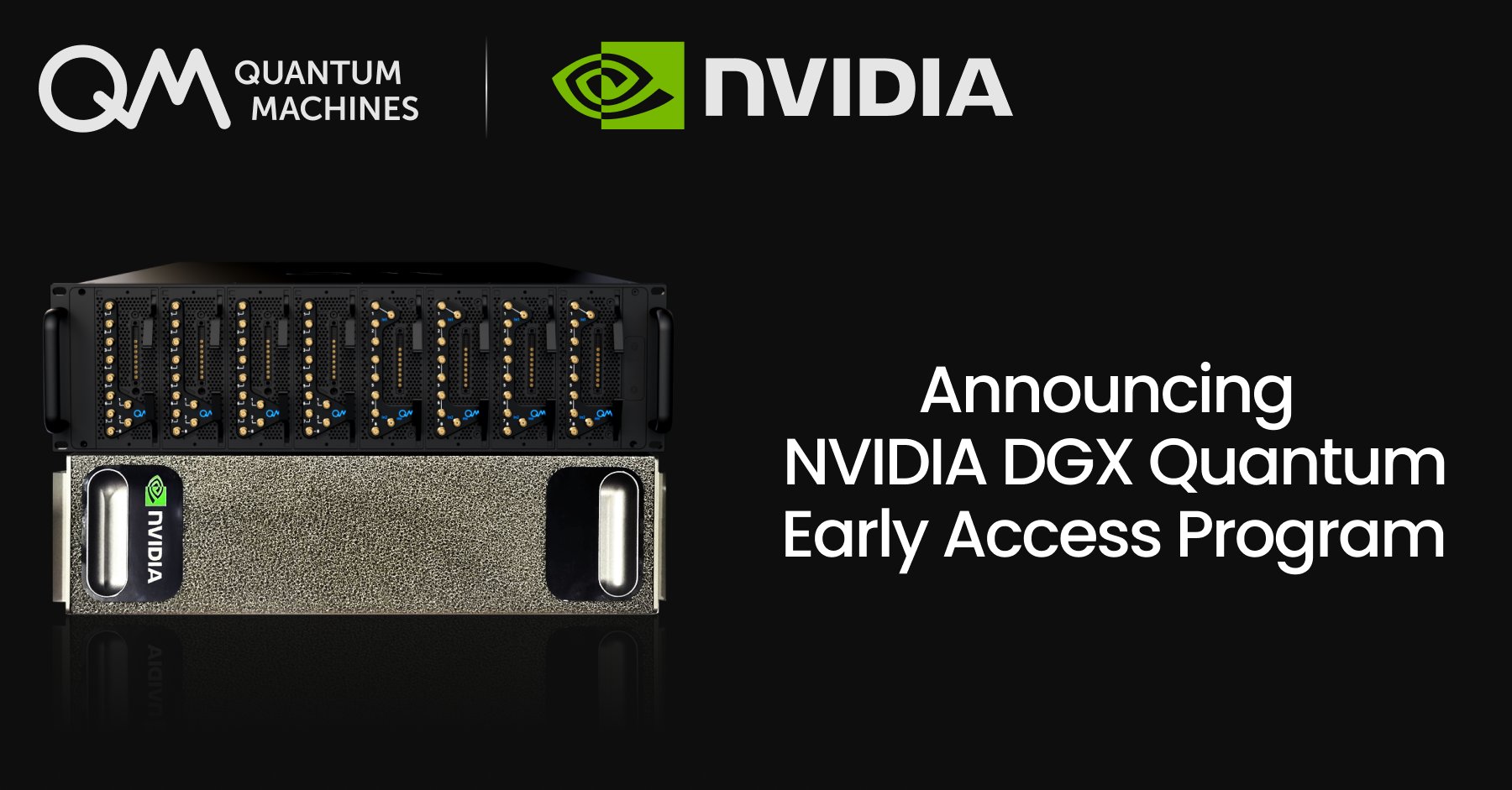 量子マシンズ社、ハイブリッド量子古典計算向けNVIDIA DGX Quantum早期アクセスプログラムを発表