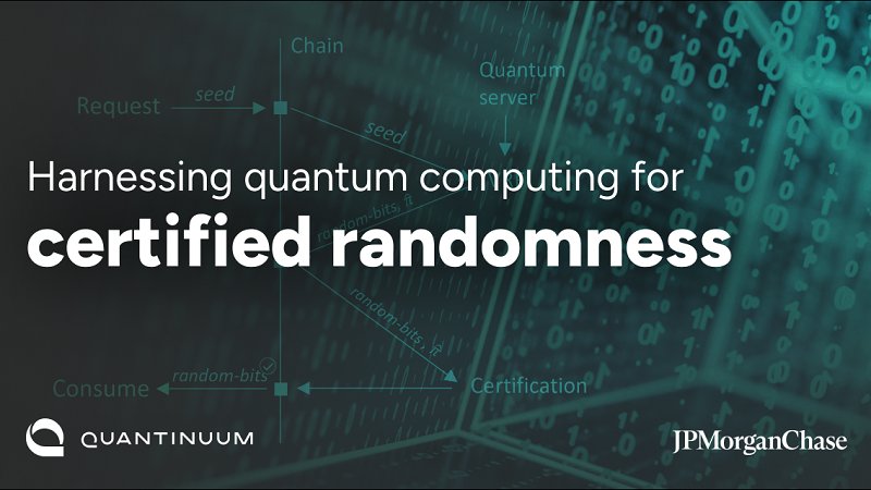 量子コンピューターの初の商用ユースケースとして認証された乱数生成をQuantinuumと協力企業が実証