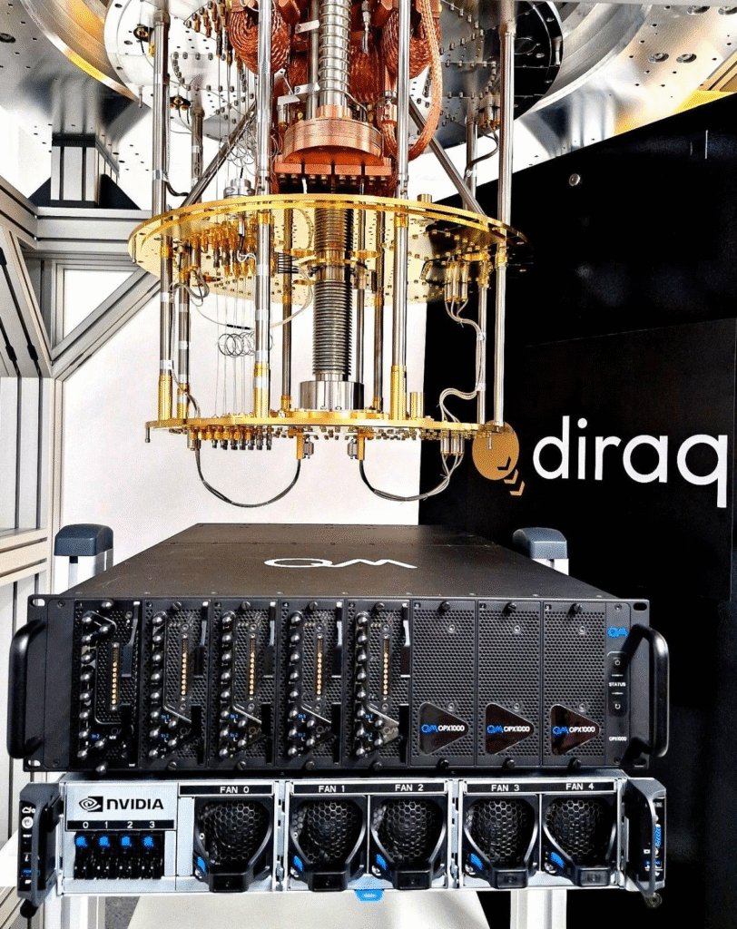 DiraqとQuantum Machines、低遅延のAI加速量子制御のためにNVIDIA DGX Quantumを統合